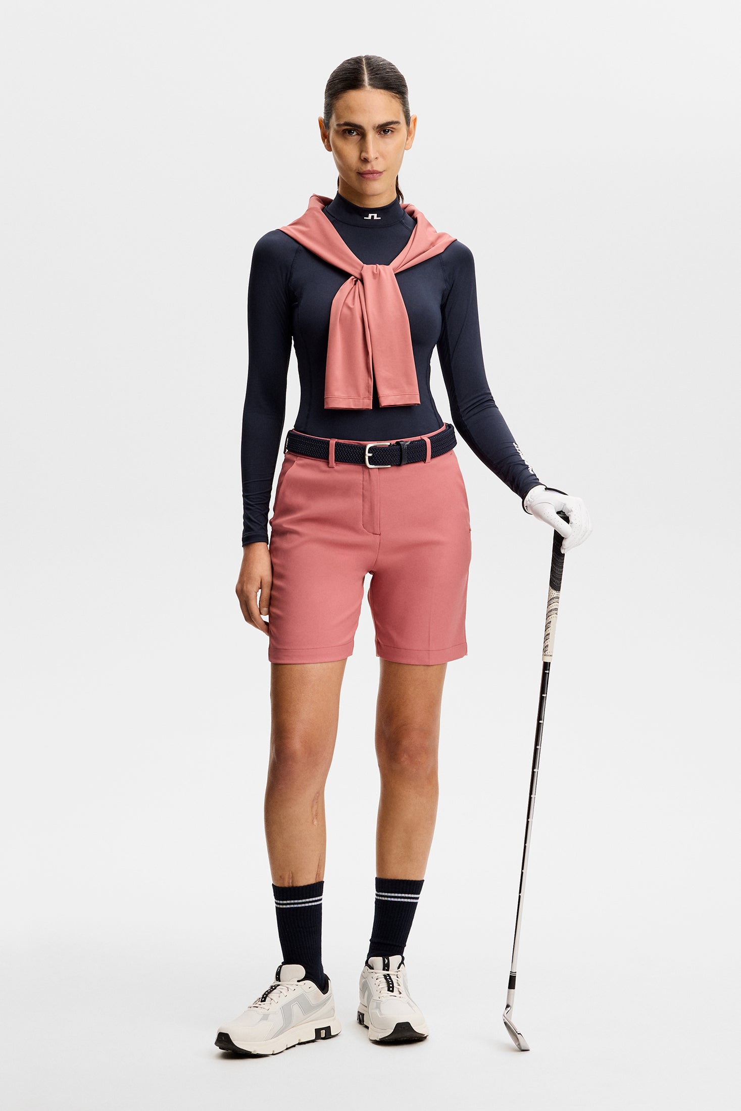 Gwen Long Shorts / Withered Rose | J.Lindeberg Official