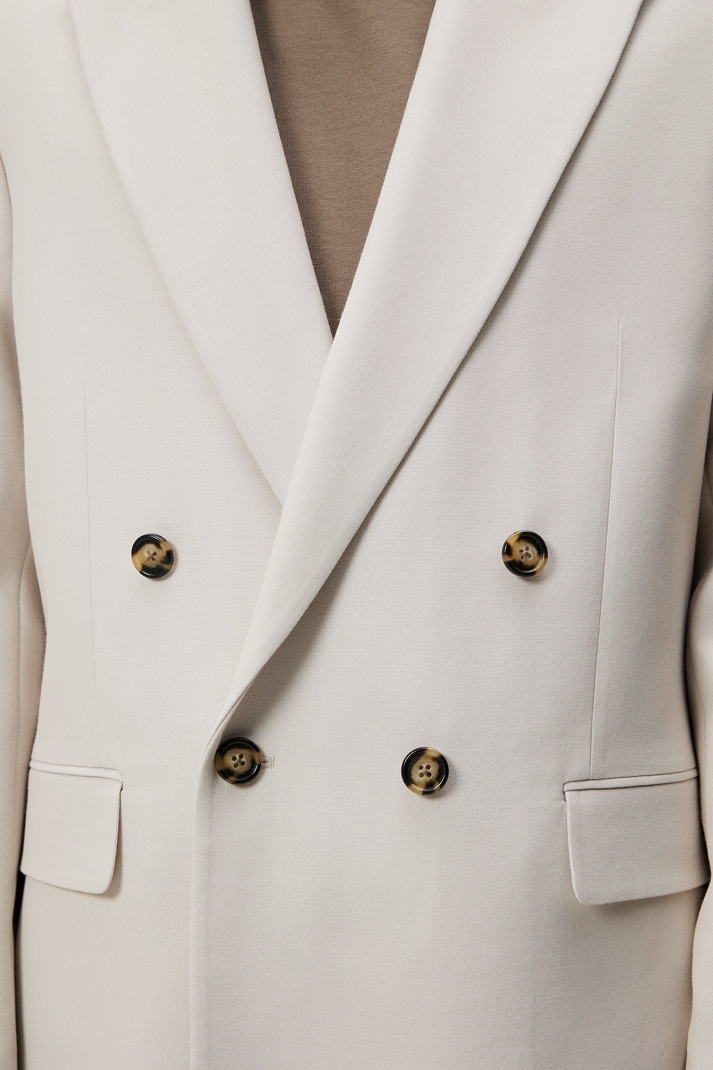 David U Double Weave Blazer / Moonbeam