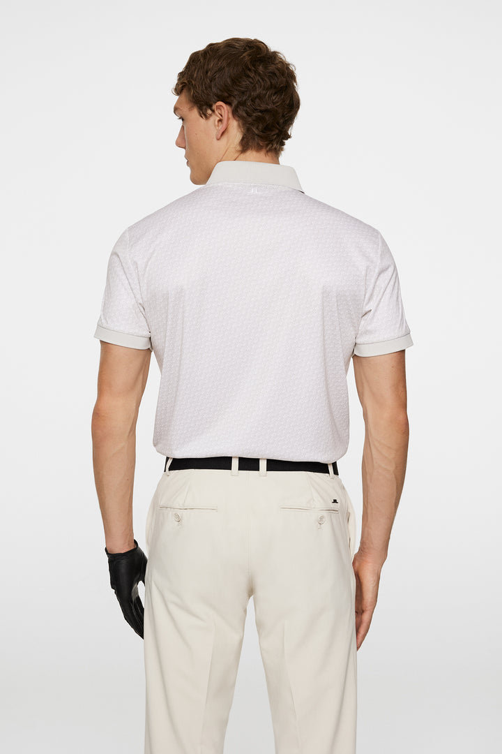 Tour Tech Print Polo / Bridge Stack Skylight M
