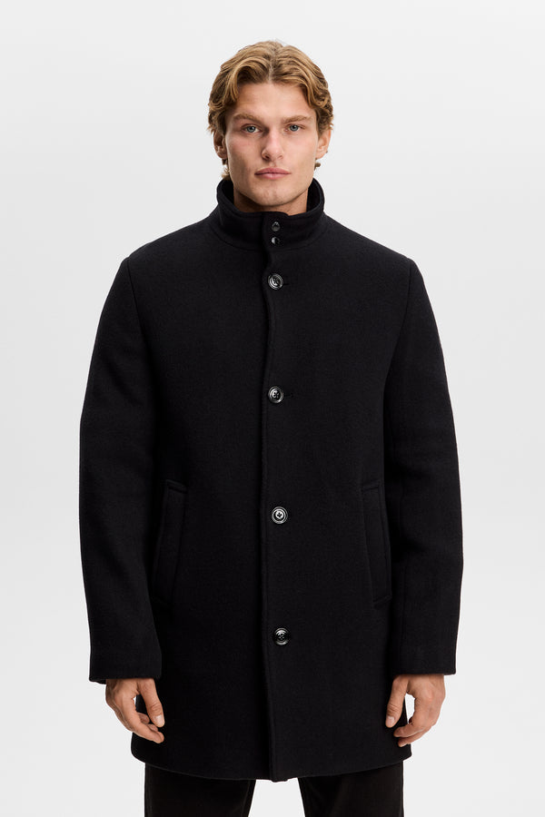 Lexon Wool Coat / Black