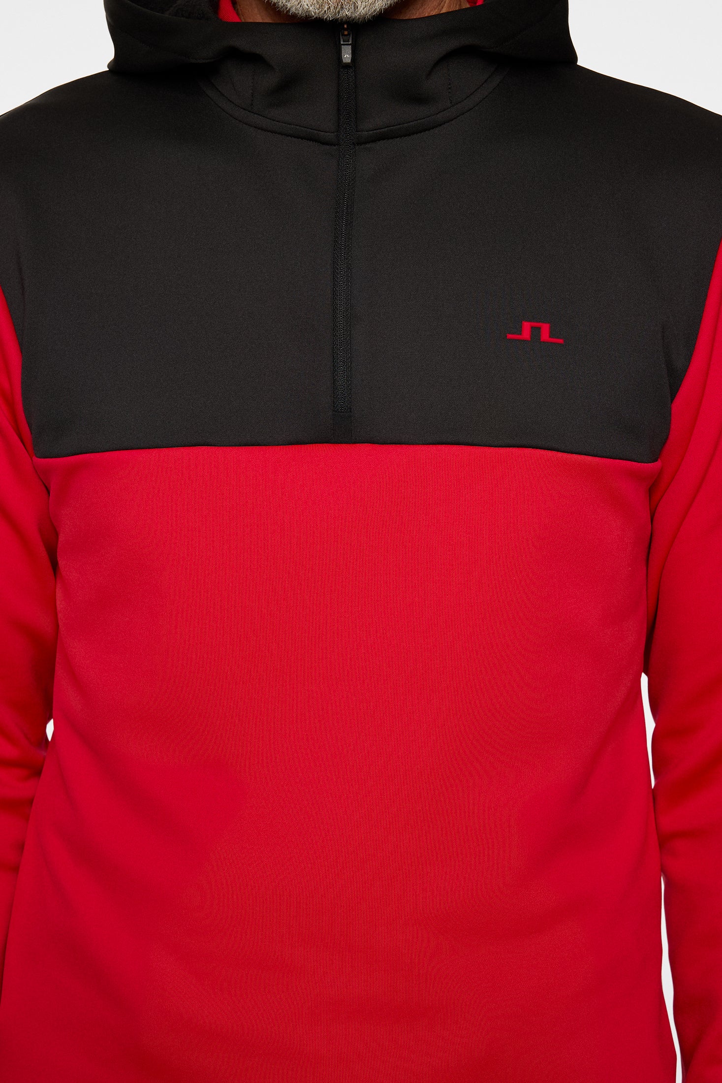 J.LINDEBERG MENS Jeff Hood 長袖　パーカー　レッド系 J.LINDEBERG MENS Jeff Hood 長袖 パーカー レッド系 - メルカリ