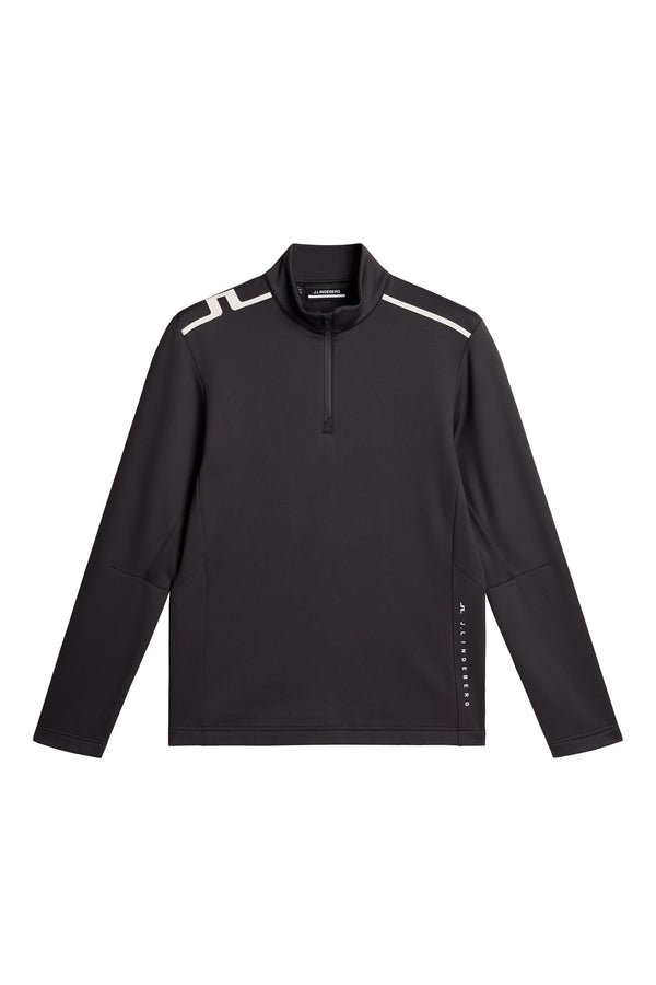 Vinnie Quarter Zip Mid Layer / Asphalt