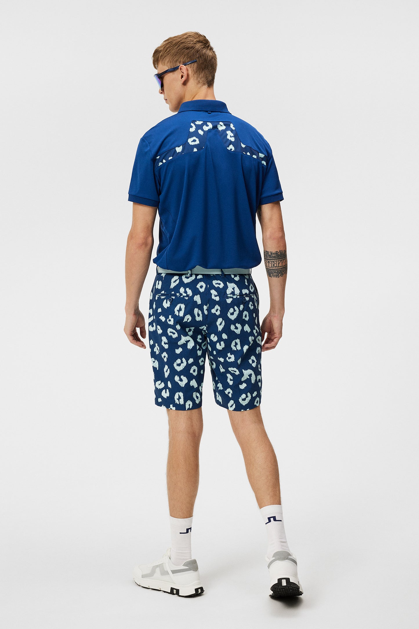Tim Print Shorts / Savanna Estate Blue