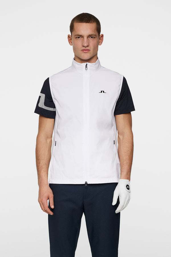Ash Light Packable Vest / White