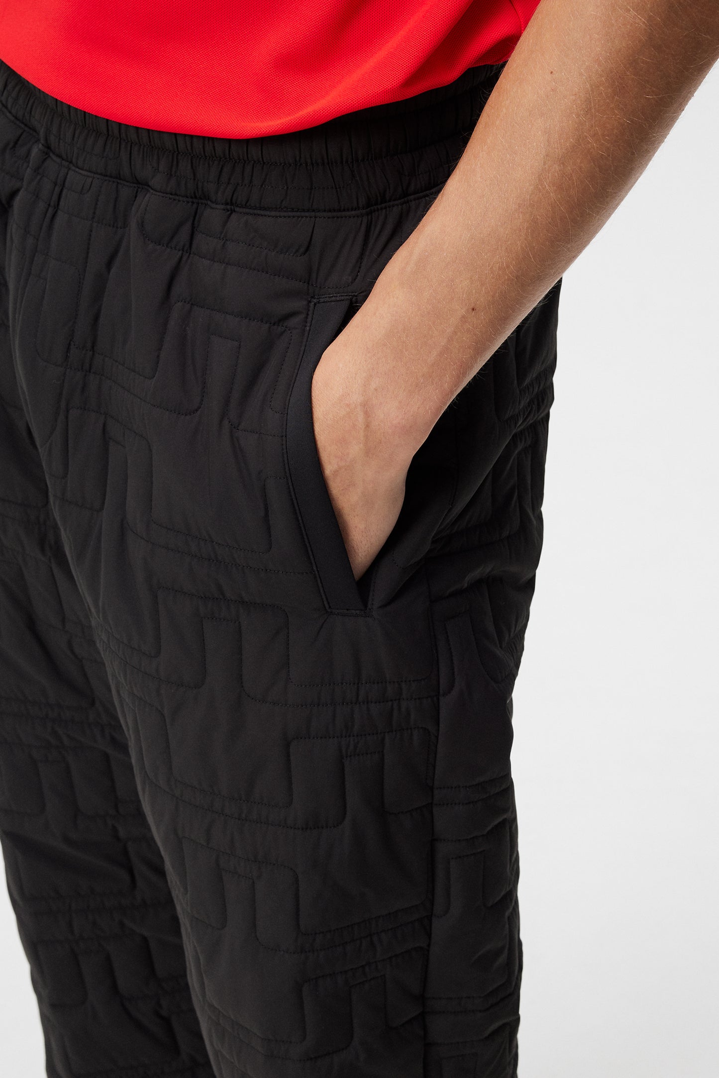 Quilted Pants / Black
