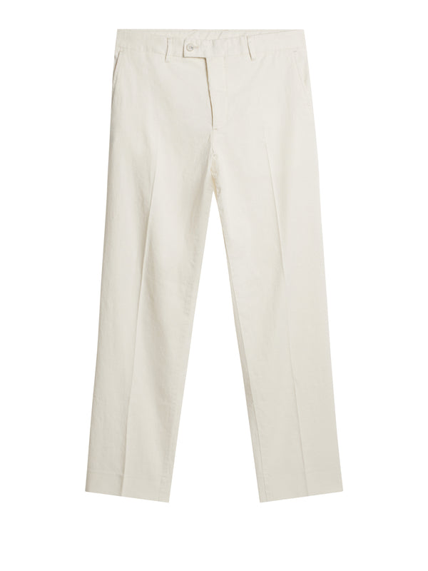 Lois Linen Stretch Pants / Cloud White