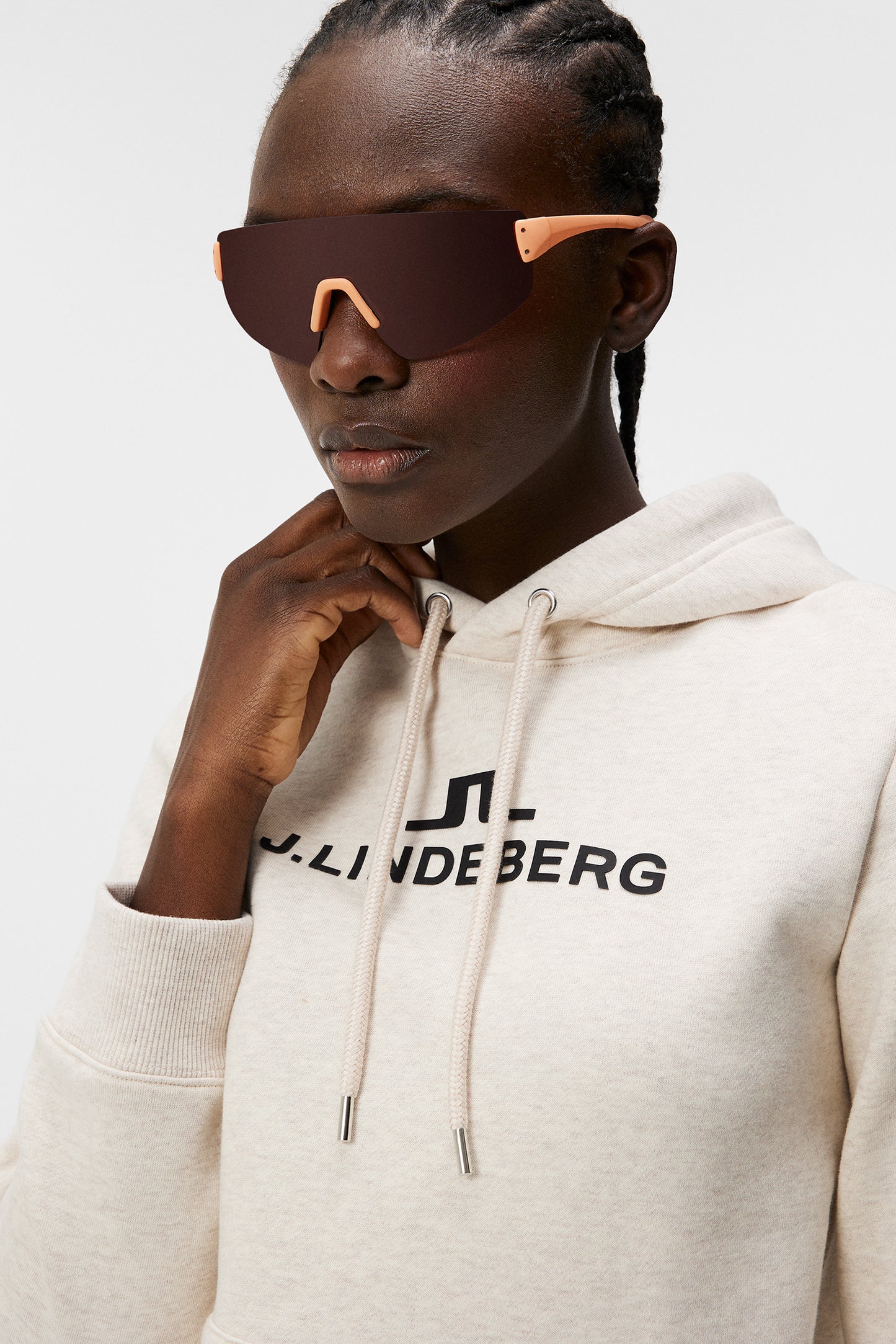 W Alpha Hood / Beige Melange