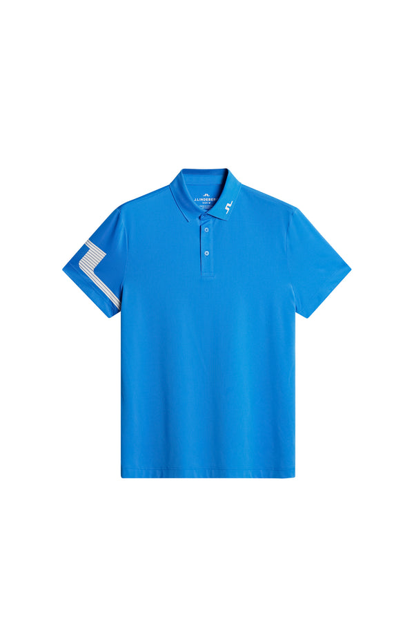 Heath Strike Polo / Sonic Blue