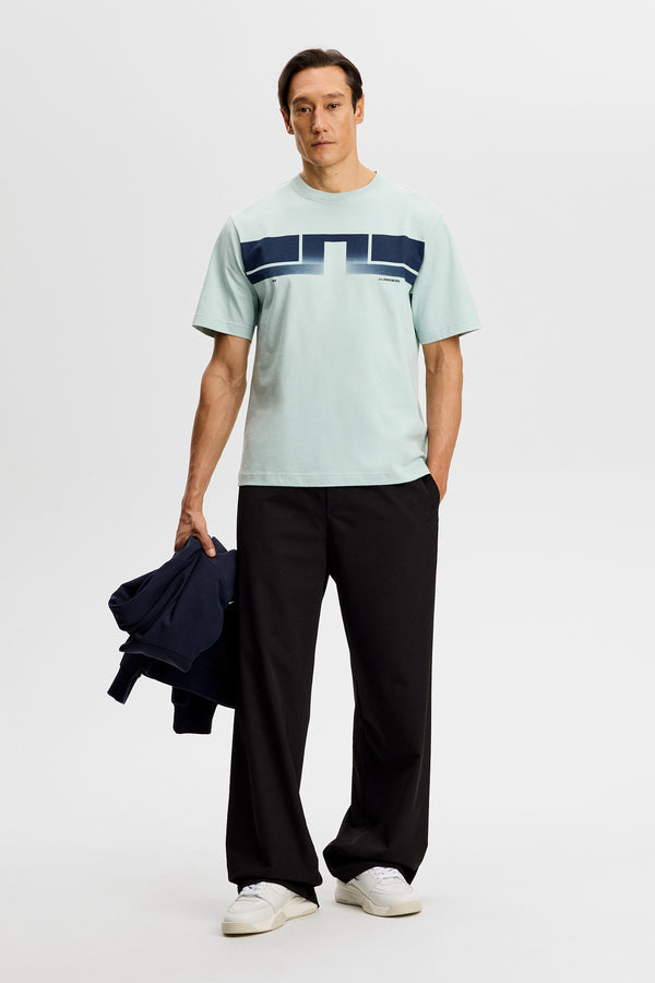 Parcie Logo Tee / Blue Haze