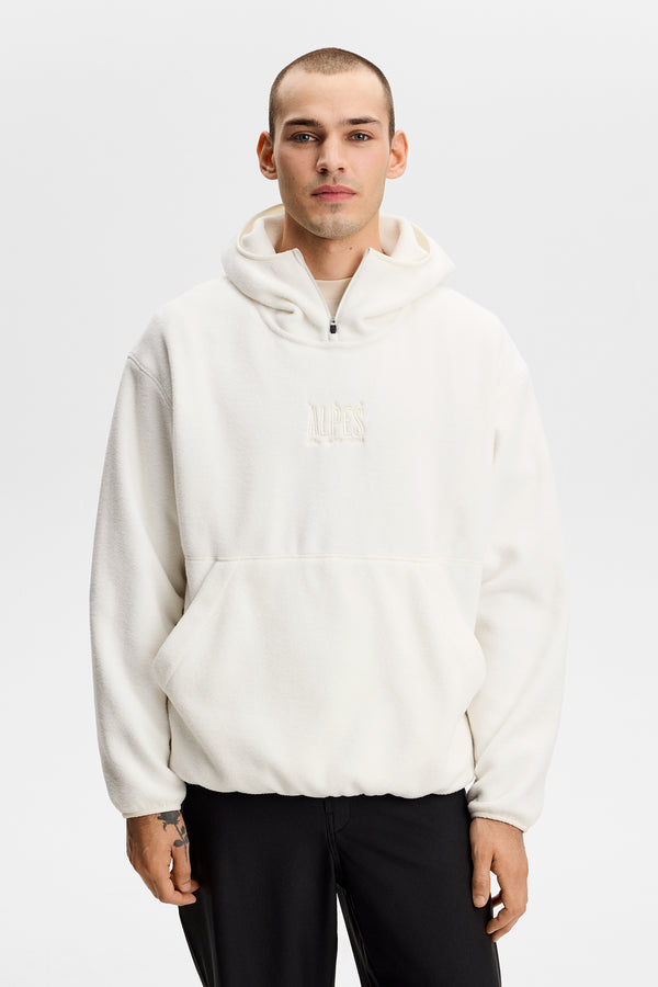 Rigby Fleece hoodie / Tofu