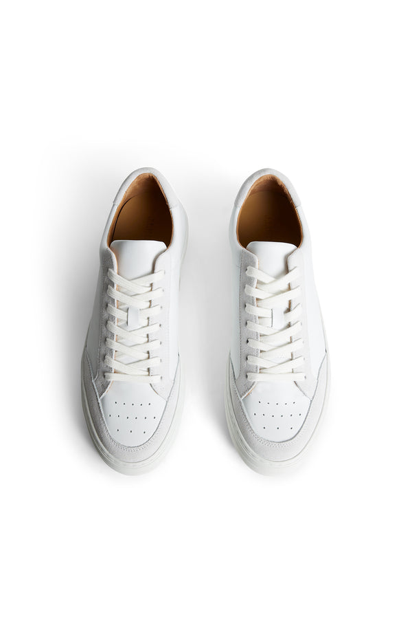 Art Signature Leather Sneaker / White