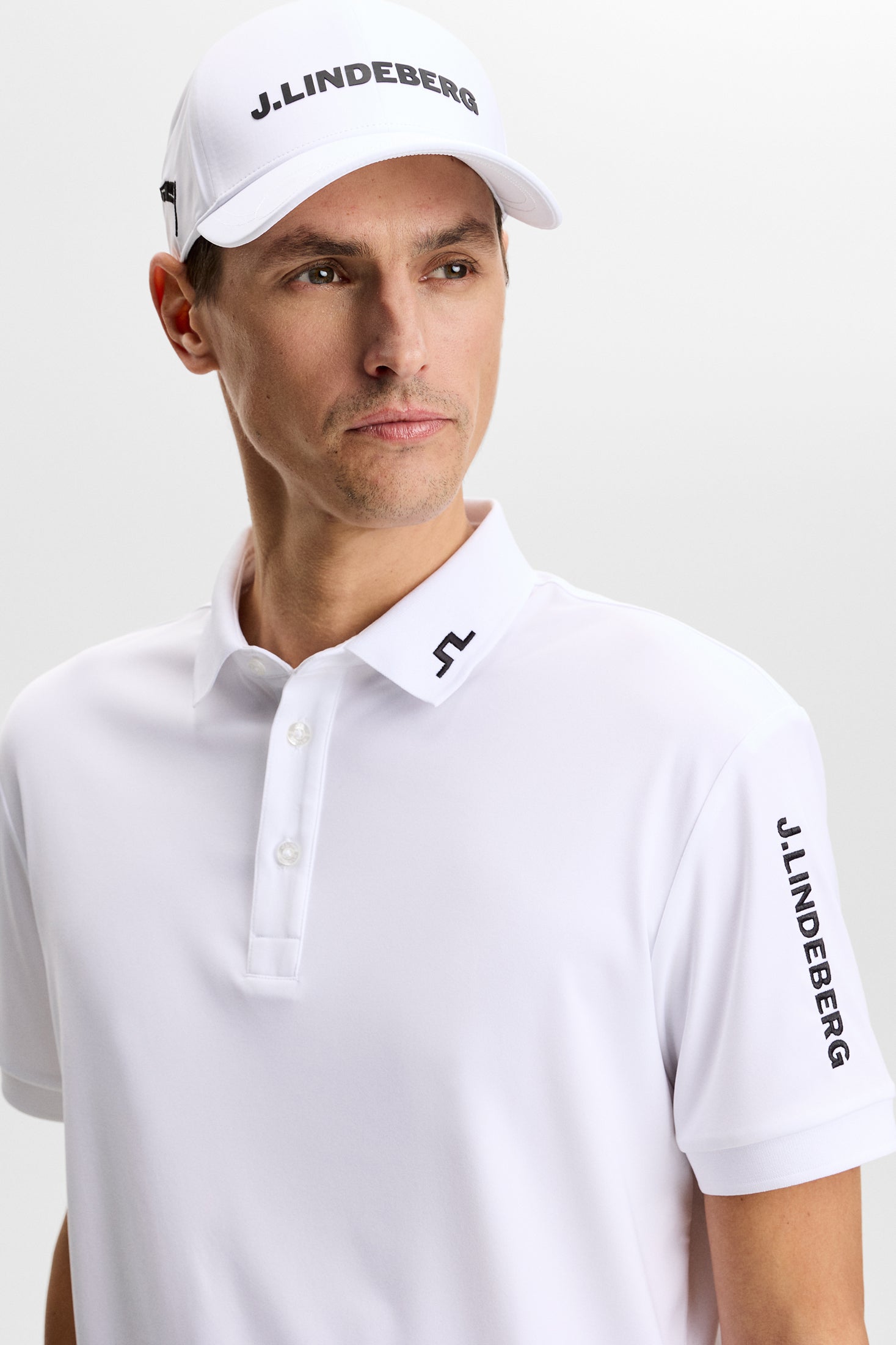 Tour Tech Polo / White | J.Lindeberg Official