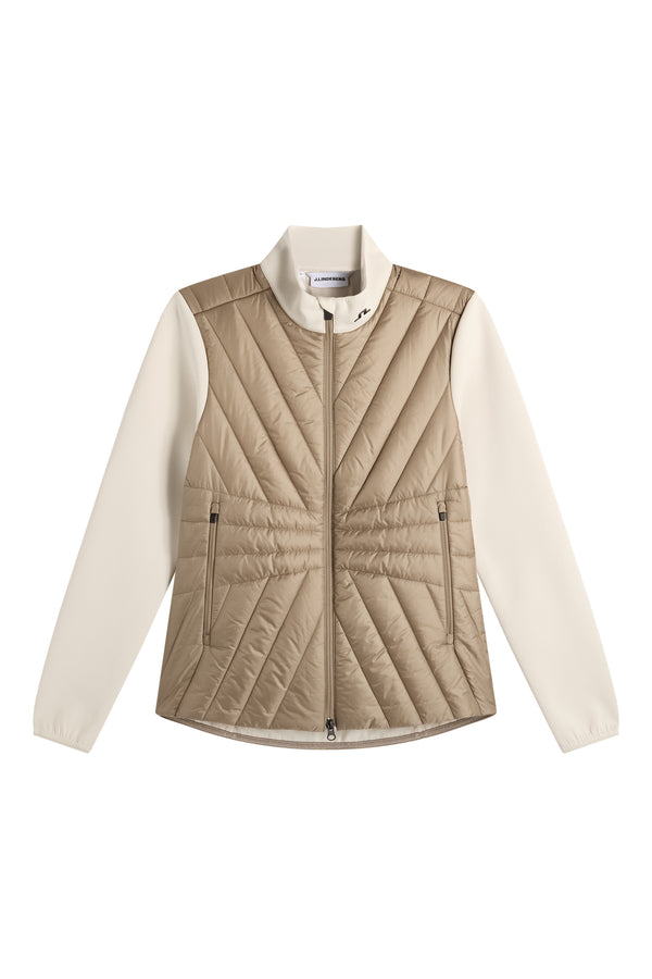 Holma Quilt Hybrid Jacket / Brindle