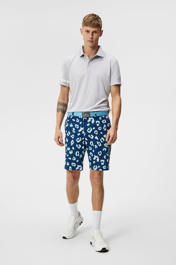 Heath Regular Fit Polo / Light Grey Melange