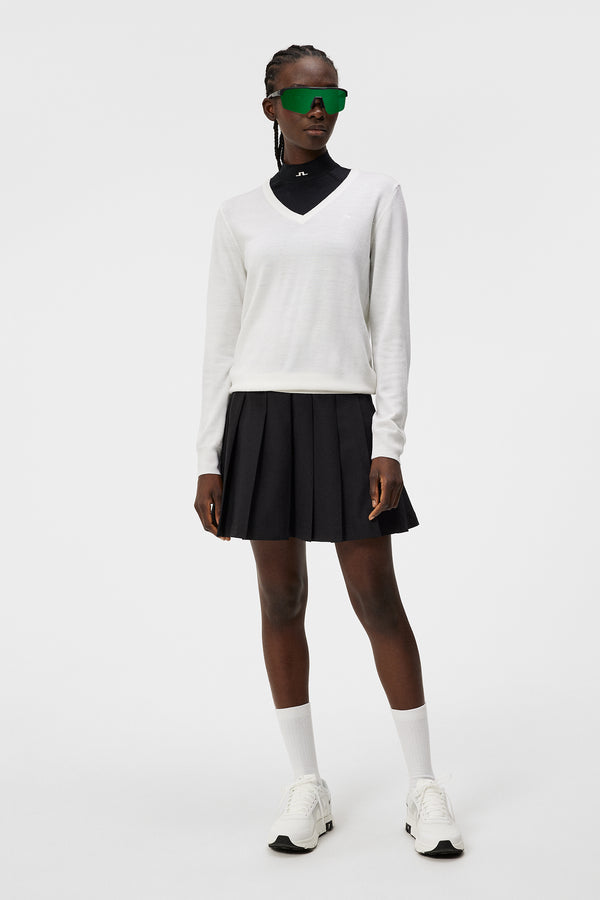 Amaya Knitted Sweater / White