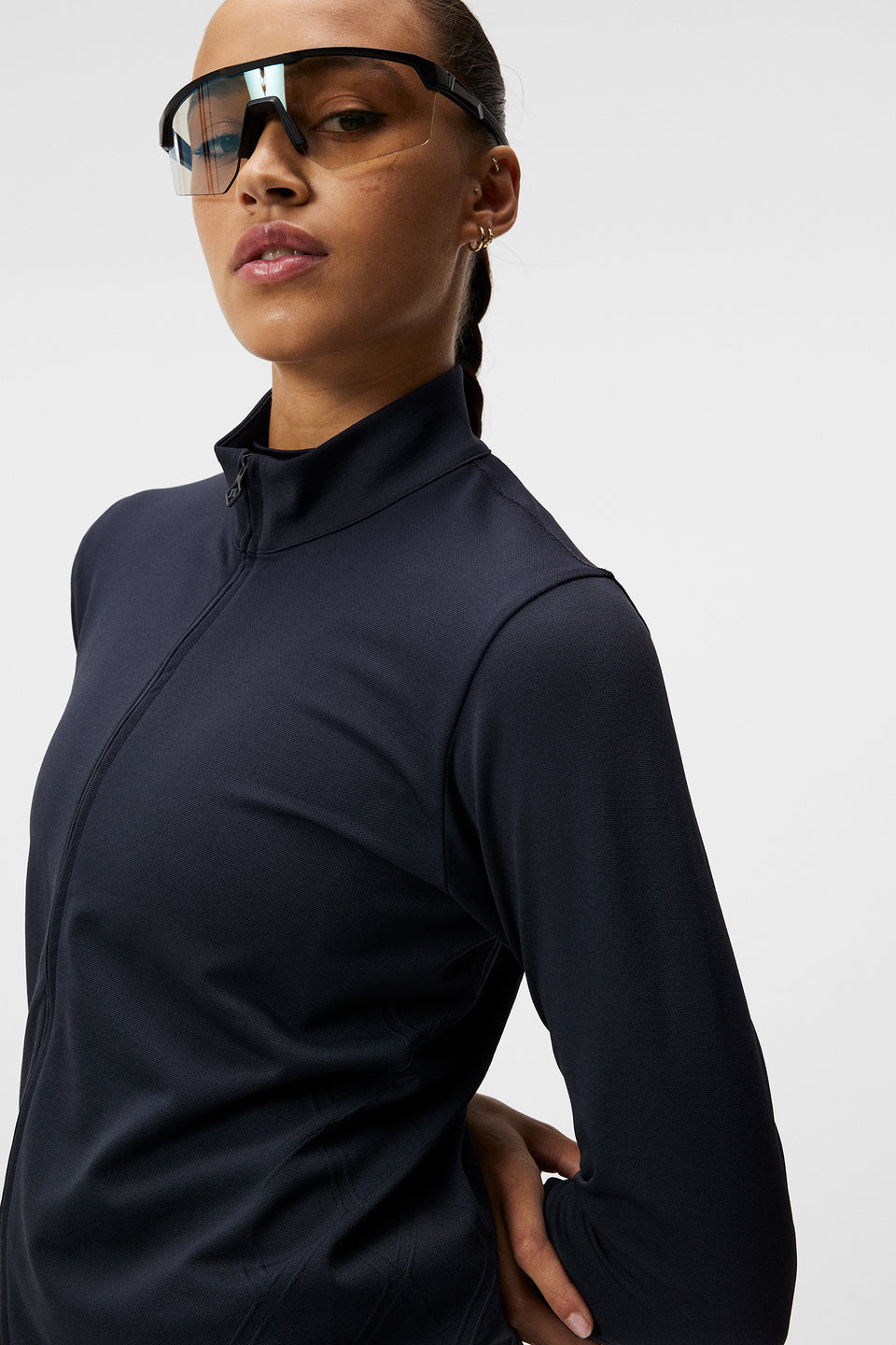 Nancy Seamless Mid Layer / JL Navy