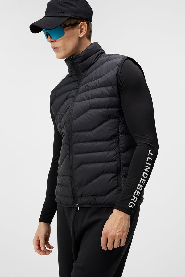 Cliff Light Down Vest / Black