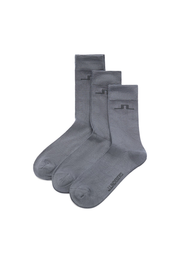 Long Socks 3P / Lava Smoke