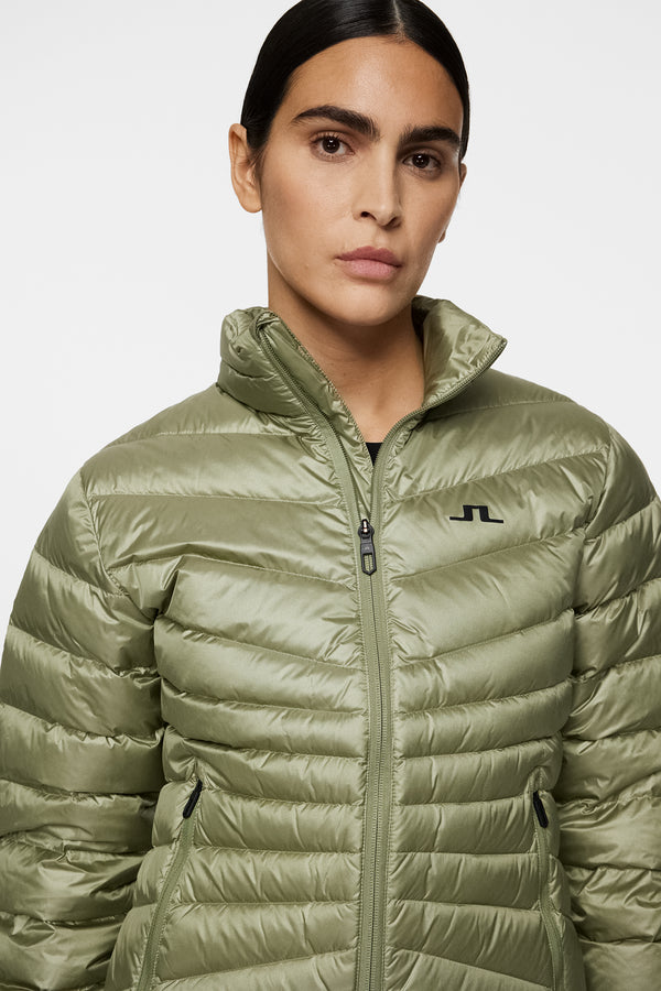 Lara Light Down Jacket / Oil Green
