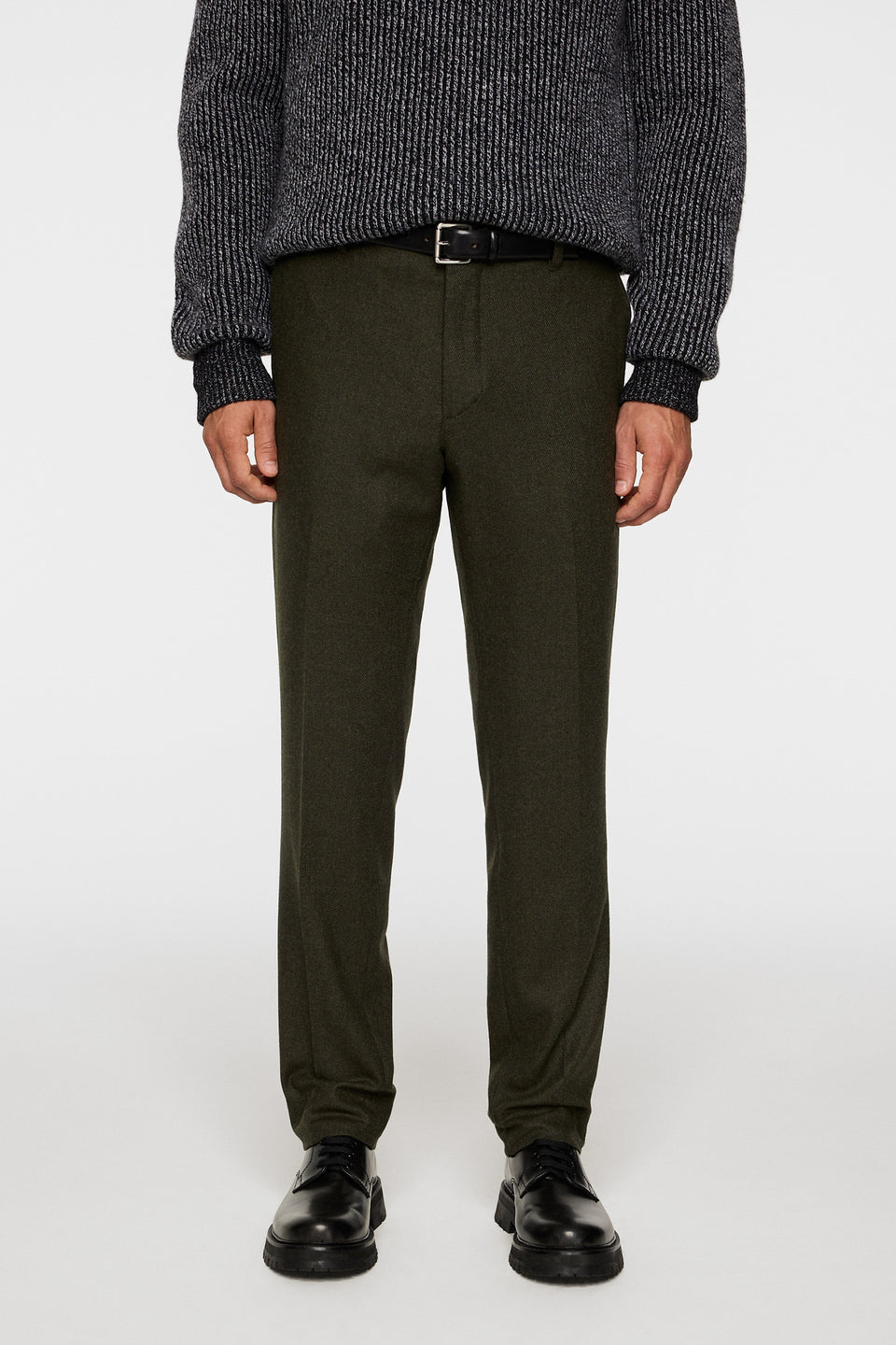 Soren Cash Flannel Pants / Forest Green