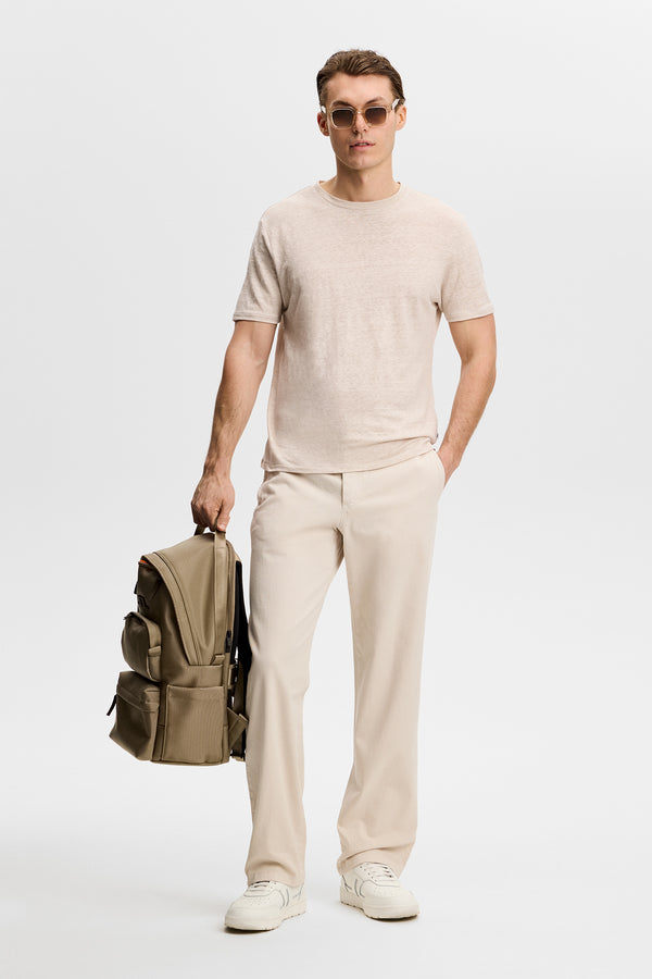 Coma Linen Tee / Moonbeam