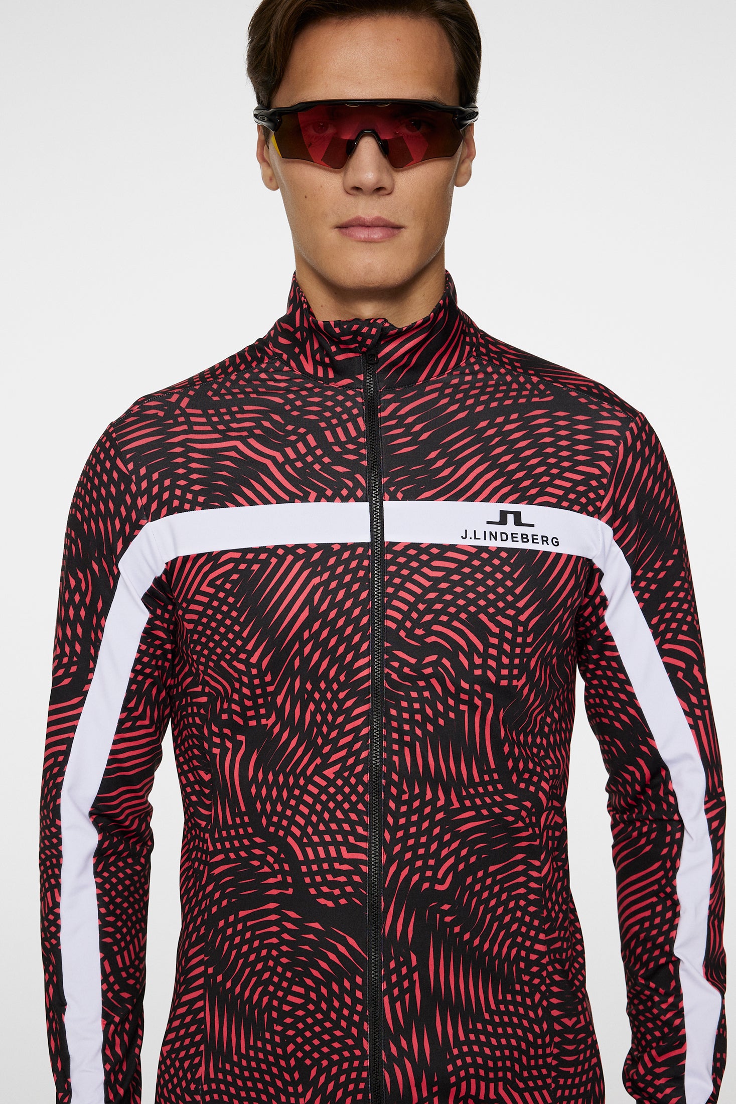 Jarvis Tour Mid Layer / Azalea Wave Pink – J.Lindeberg EU
