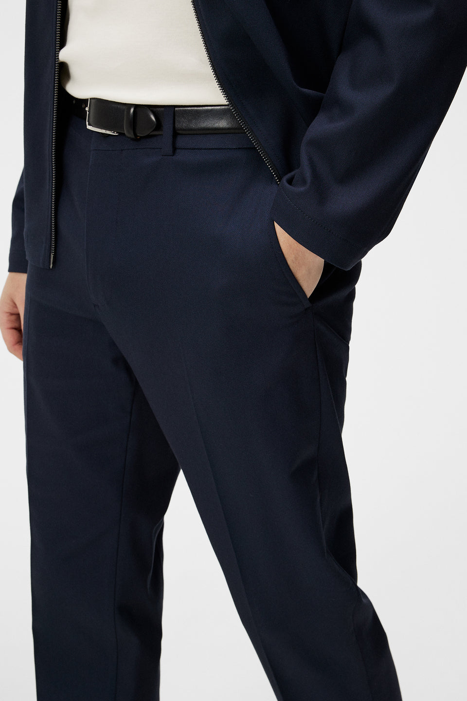 Lois Cotton Twill Pant / JL Navy