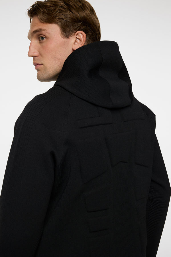 Solarcore Knit Zip Sweater / Black