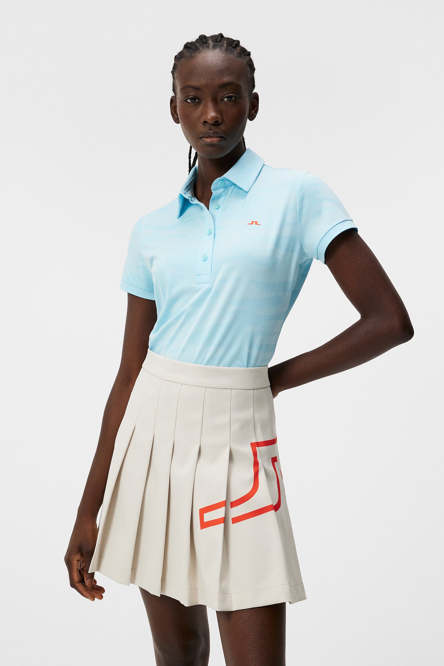 J.Lindeberg Alaya Jacquard Polo Women's Shirt main image 1