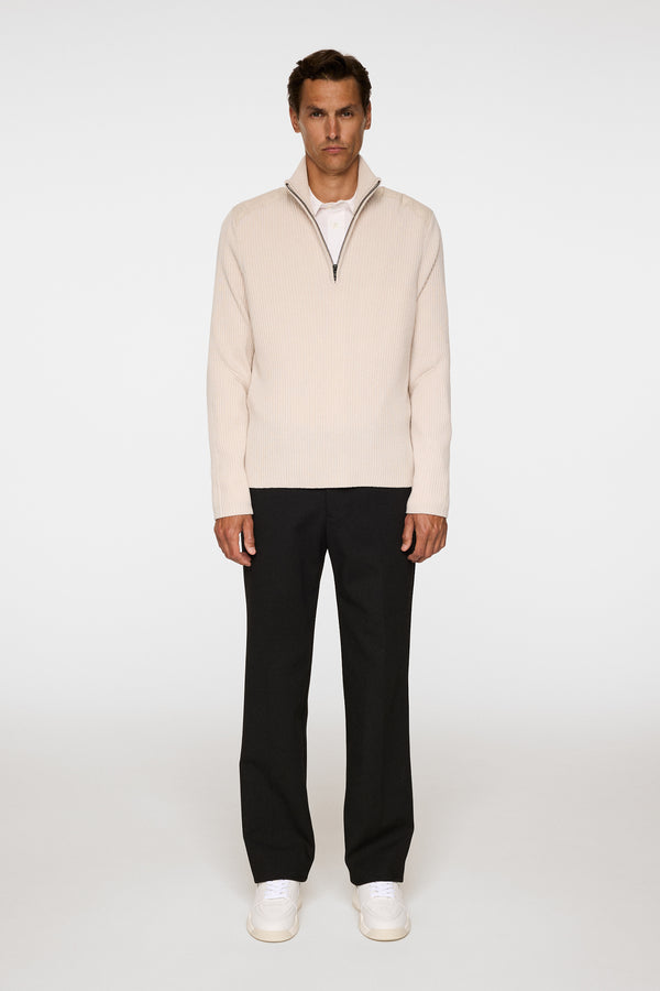 Martin Knitted Hybrid Jacket / Moonbeam