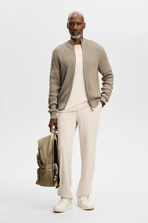 Alexis Full Zip Cardigan / Brindle