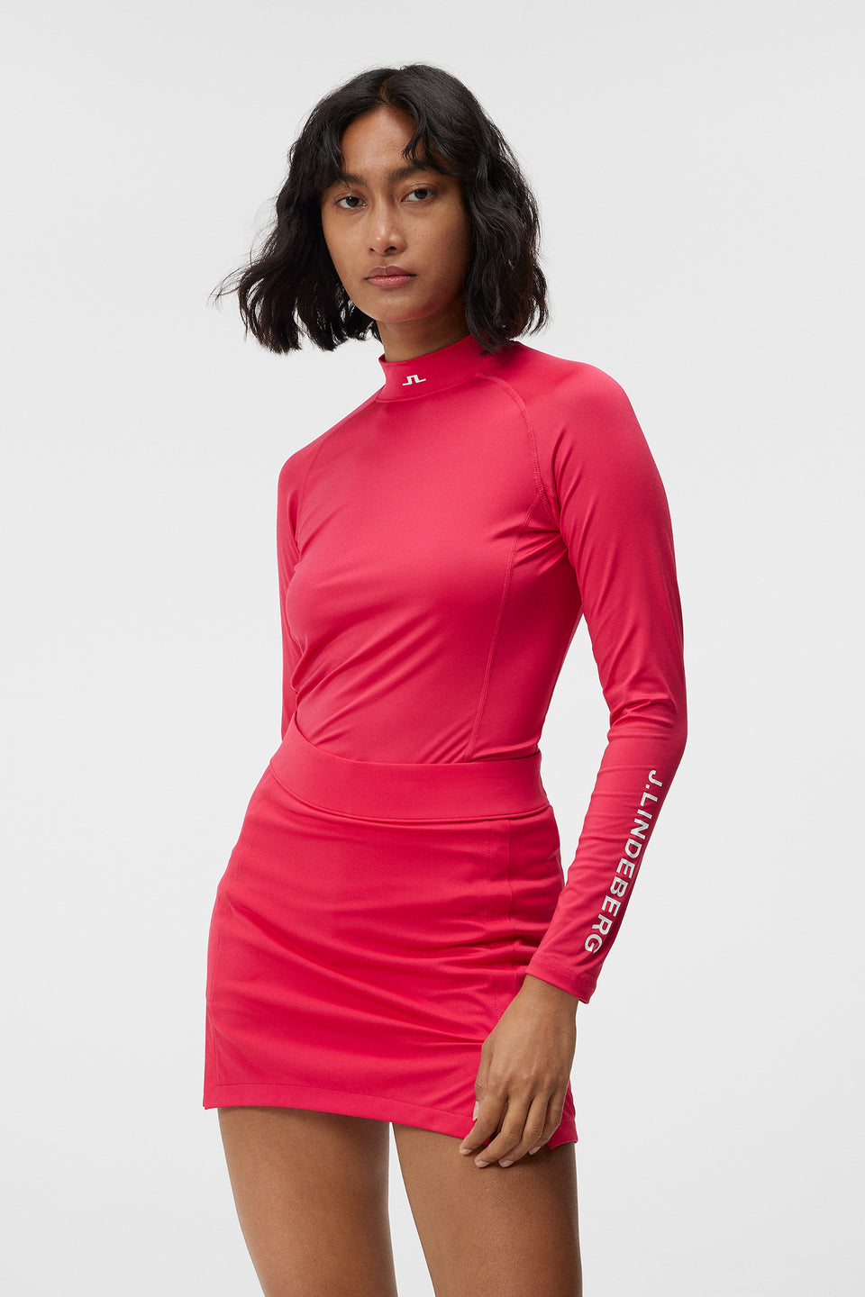 Asa Soft Compression Top / Rose Red