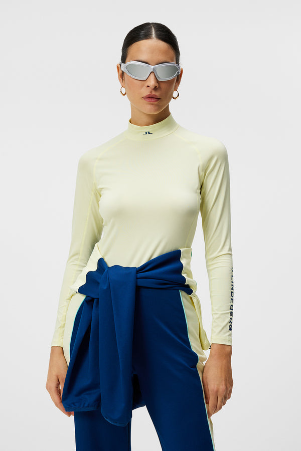 Asa Soft Compression Top / Wax Yellow