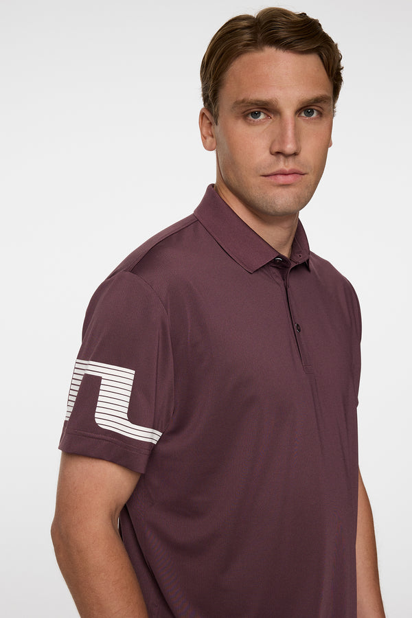 Heath Strike Polo / Huckleberry