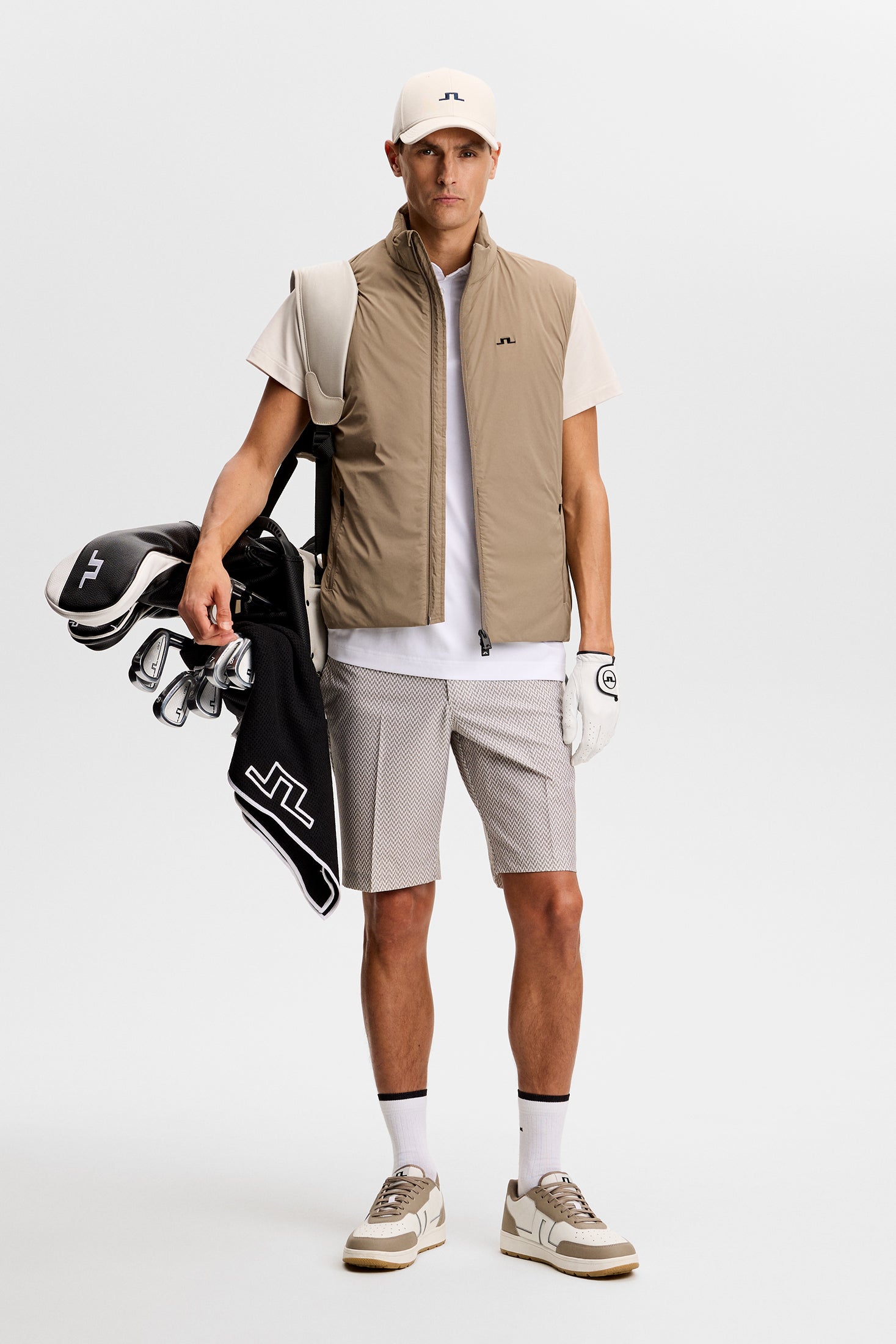 Eloy Print Shorts / Bridge Stack Brindle S | J.Lindeberg Official