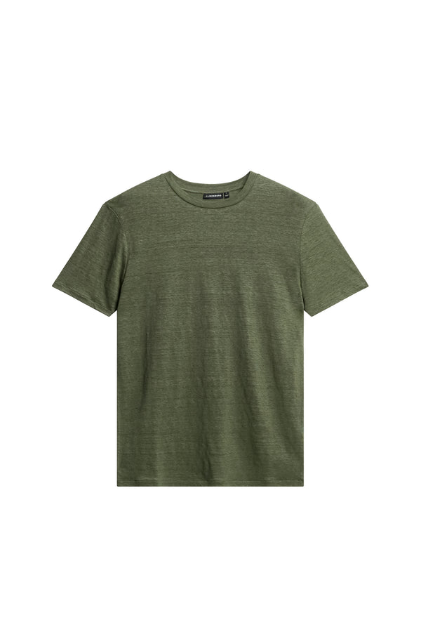 Coma Linen Tee / Olivine