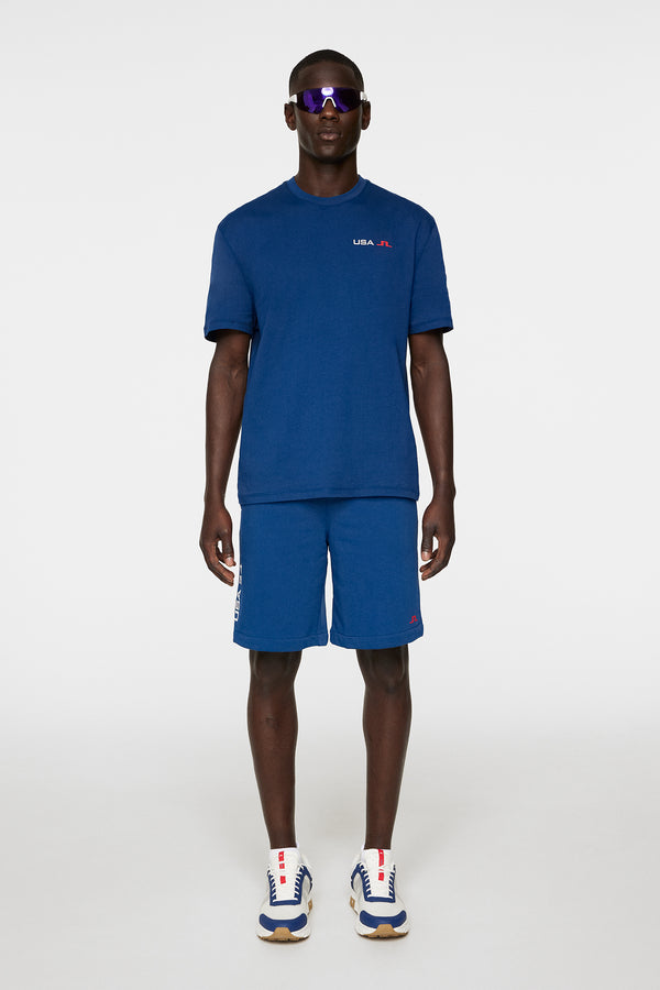 Elie Unisex T-Shirt / Estate Blue