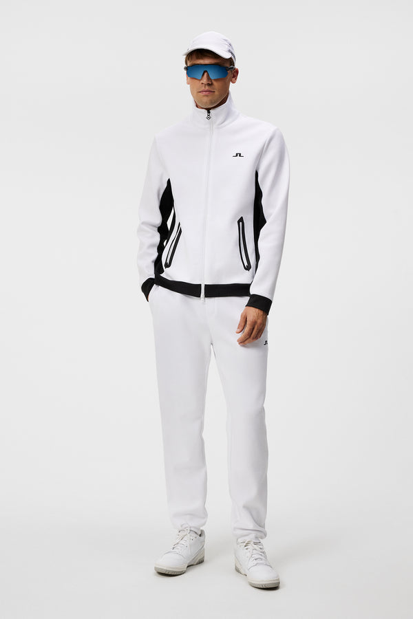 Callum Zip Jacket / White