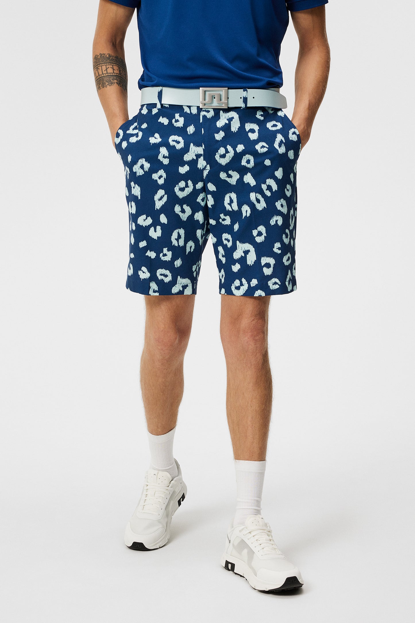 Tim Print Shorts / Savanna Estate Blue