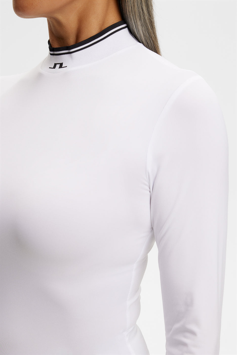 Louisa Compression Top / White