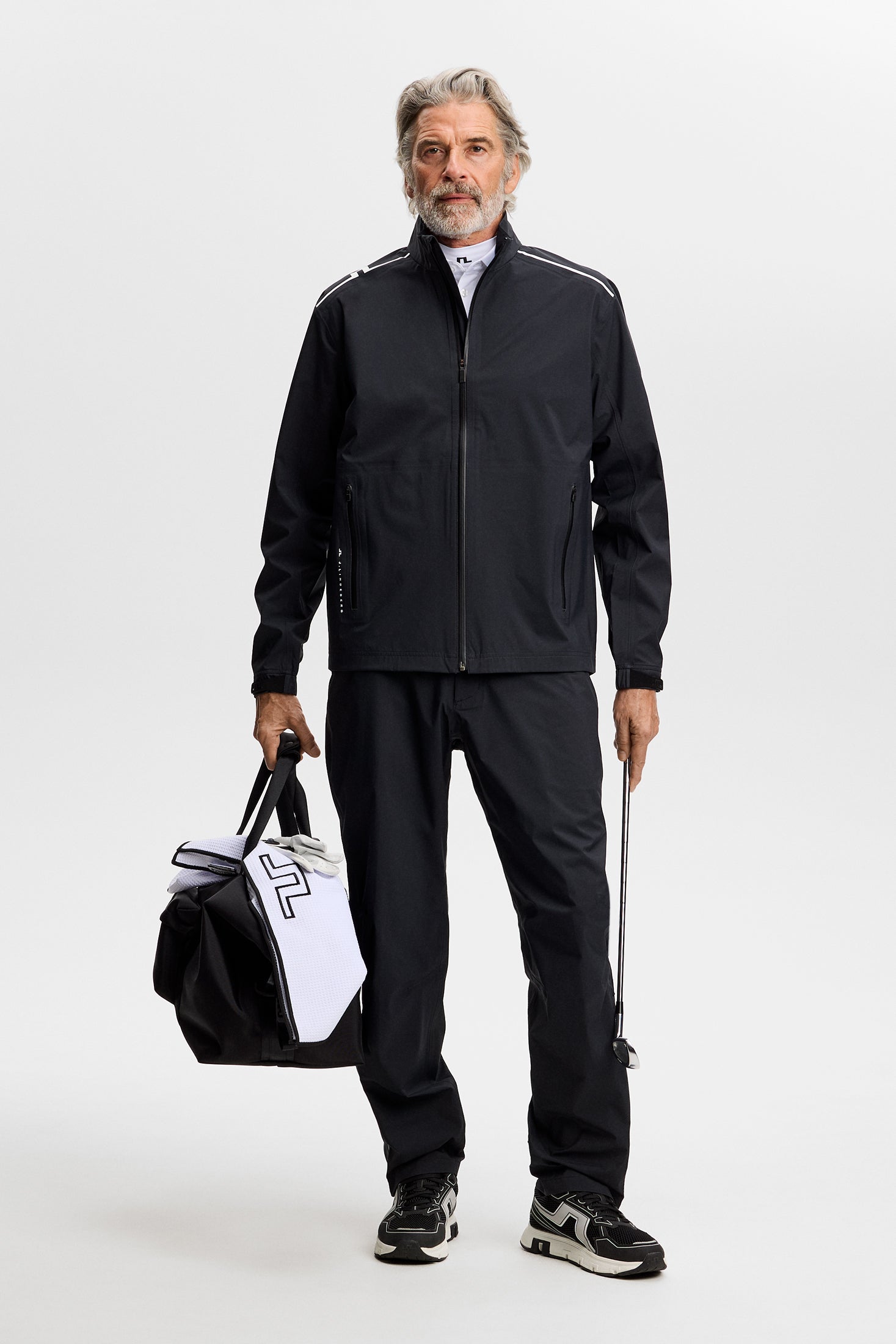 Shay Rain Jacket / Black | J.Lindeberg Official