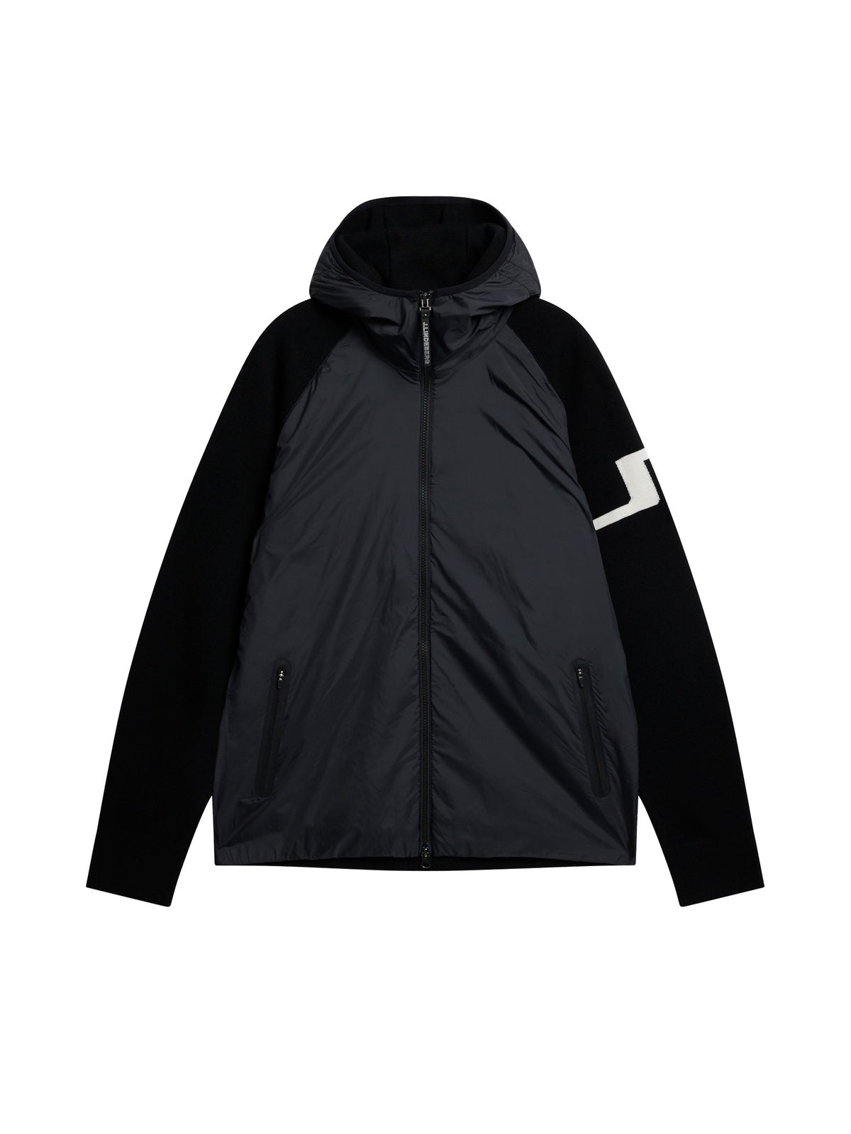 Cascade Hybrid Hood Jacket / Black