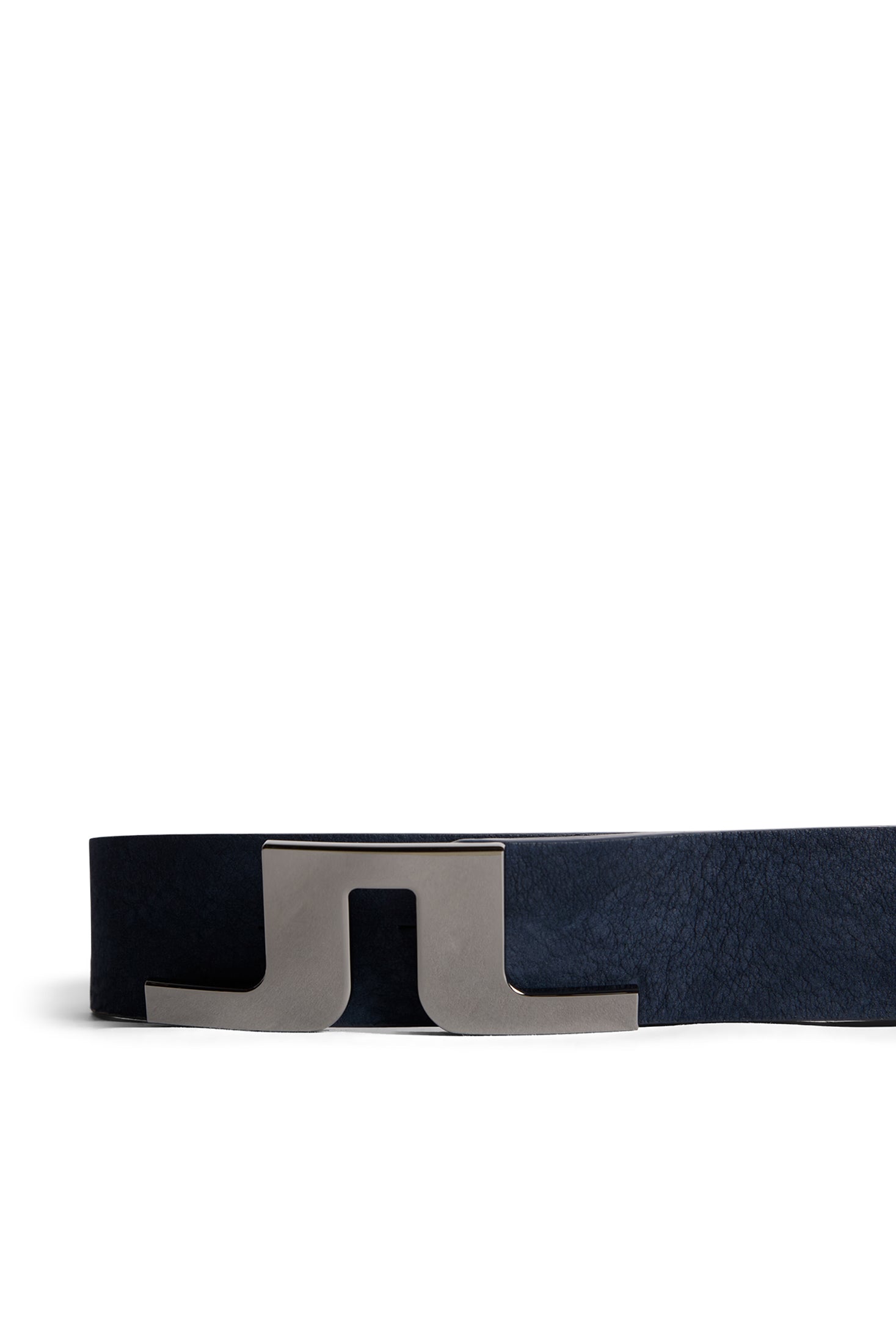 Bridger Nubuck Leather Belt / JL Navy | J.Lindeberg Official
