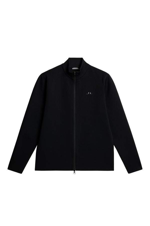 Bo Tech Knit Zip Sweater / Black