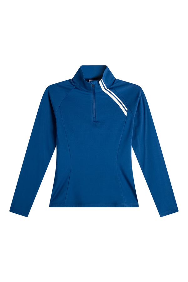 Nadu Qaurter Zip Mid Layer / Estate Blue
