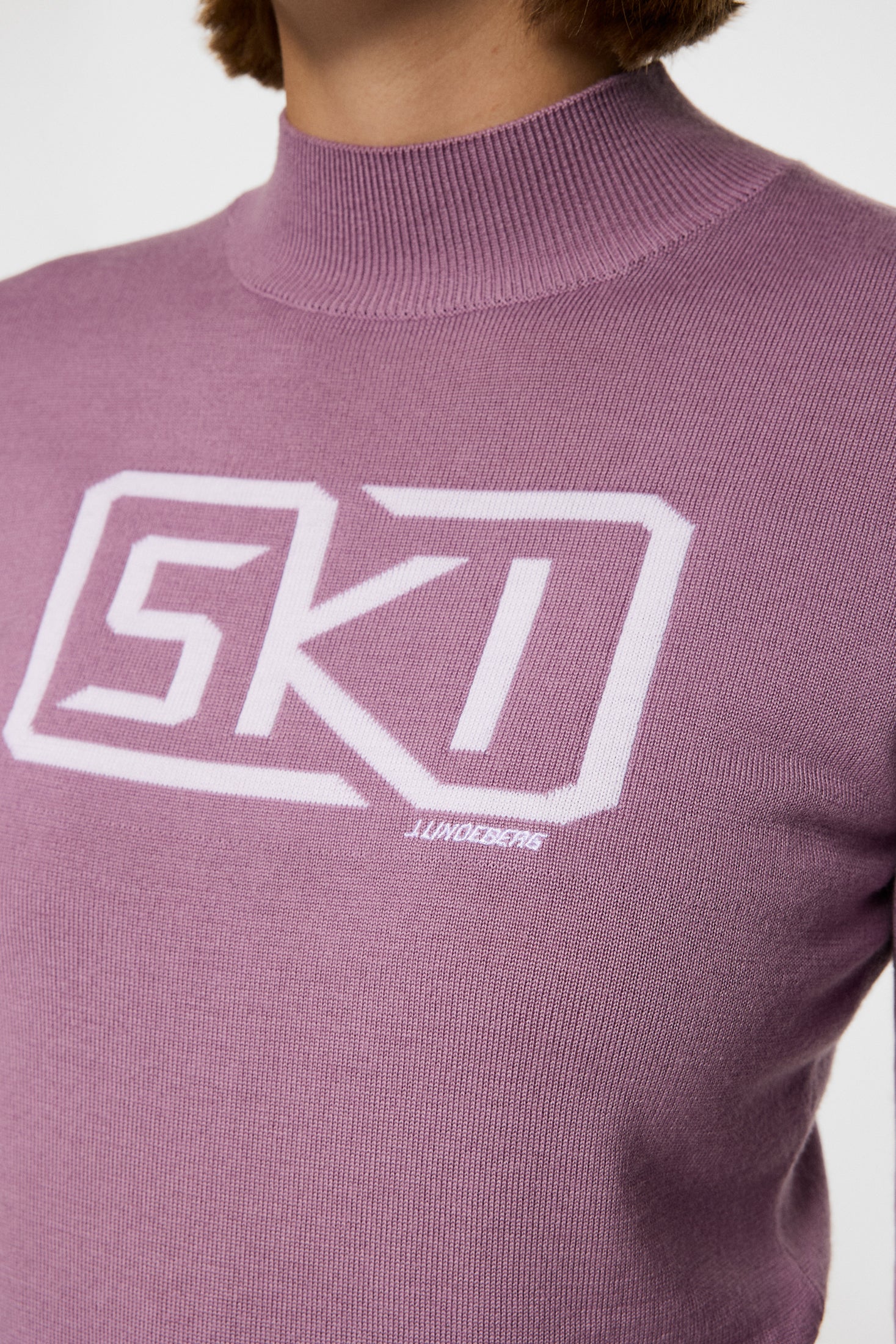 Miracle Knitted Sweater / Very Grape – J.Lindeberg