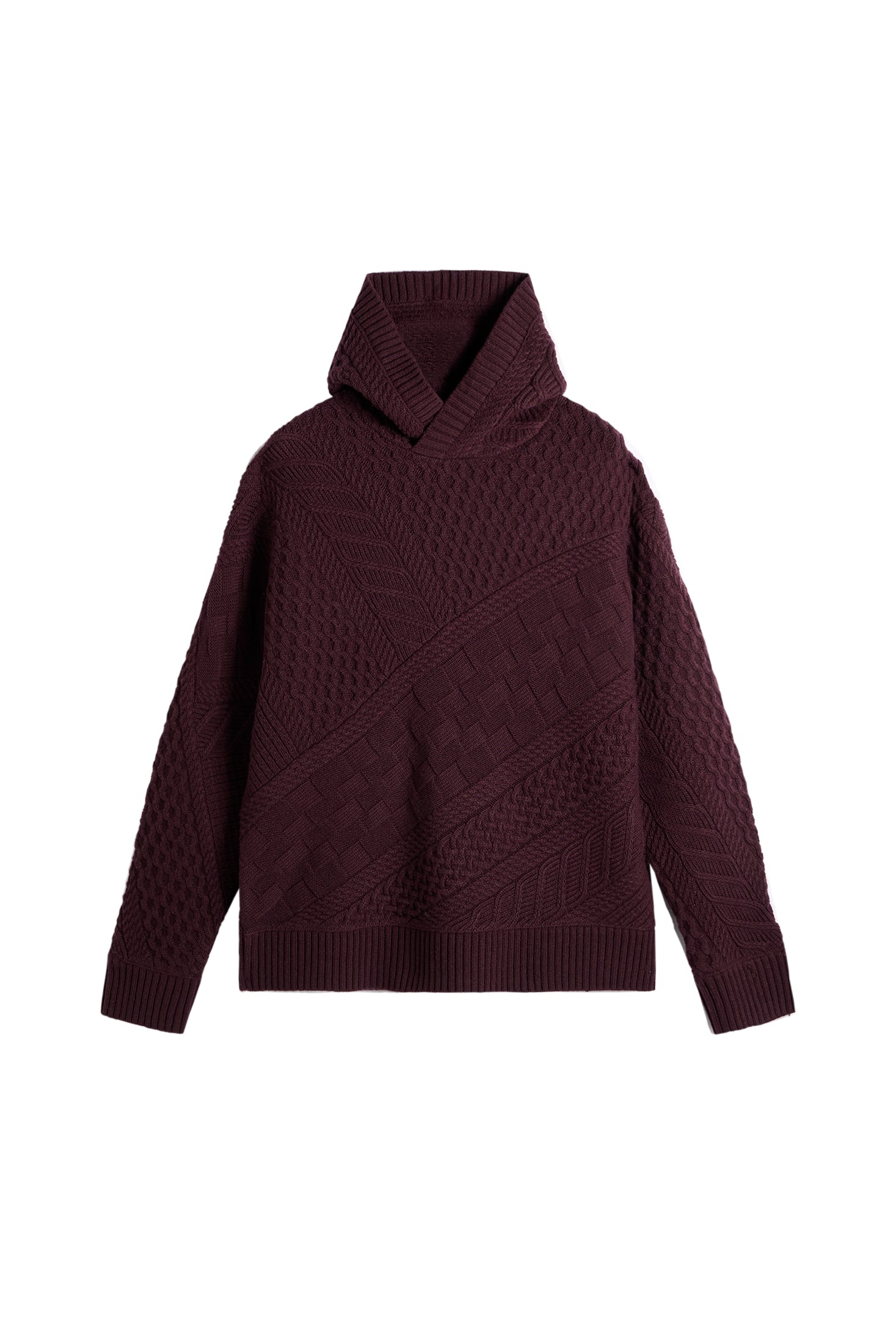 Savio Cable Knit Hoodie | Knitwear | J.LINDEBERG®