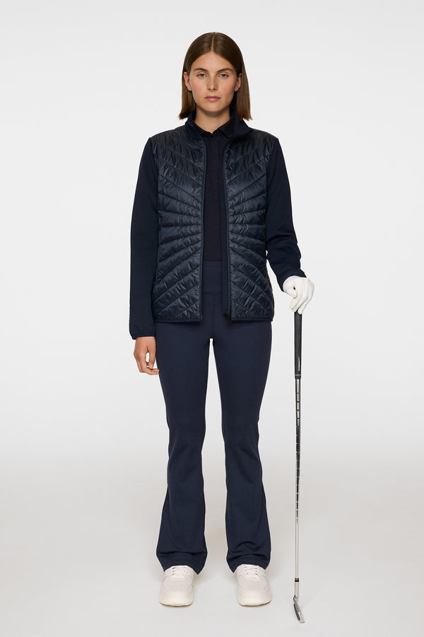 Fiona Flared Leggings / JL Navy