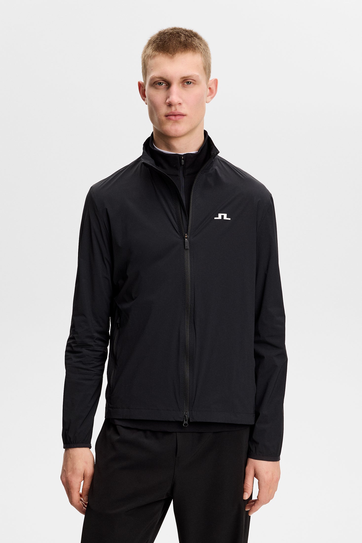 Ash Light Packable Jacket / Black | J.Lindeberg Official