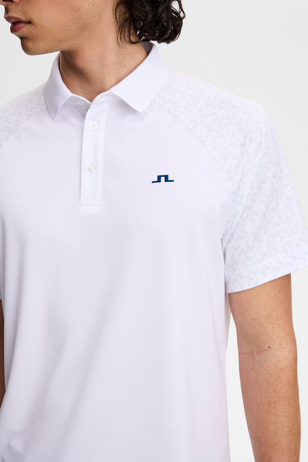 Tucker Polo / Bias Bridge Tonal White M